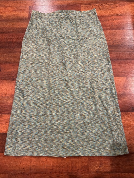 Patagonia Dresses & Skirts - Patagonia Long Mobility Skirt Size Large Green Blue Organic Cotton